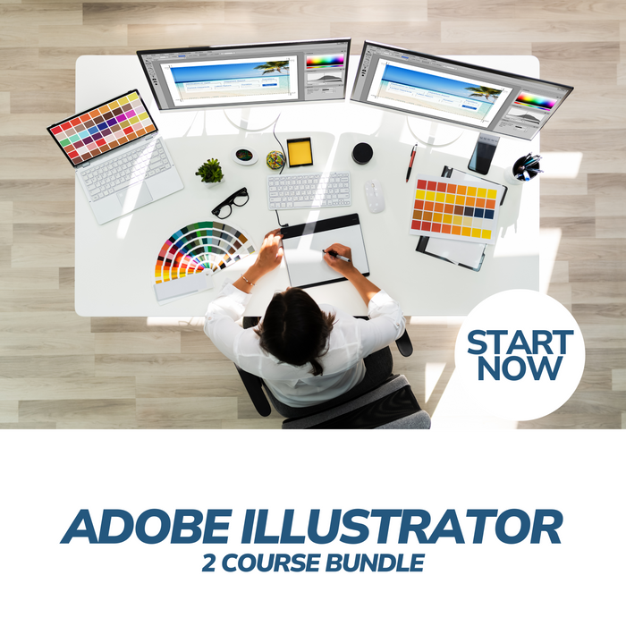 Adobe Illustrator Online Bundle, 2 Certificate Courses