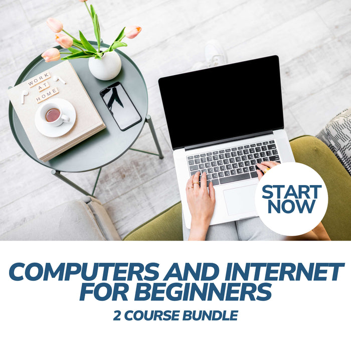 Computers and Internet for Beginners Online Bundle, 2 Certificate Courses