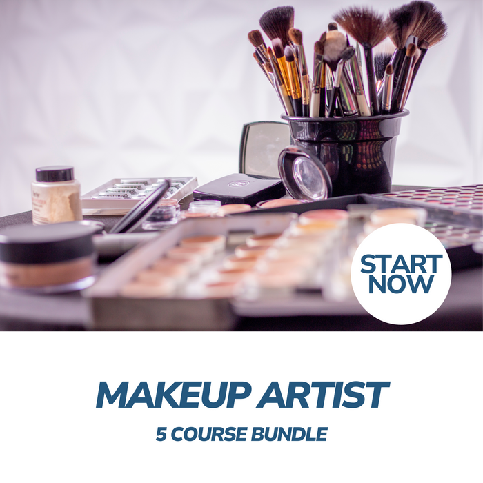 Makeup Artist Online Bundle, 5 Certificate Courses