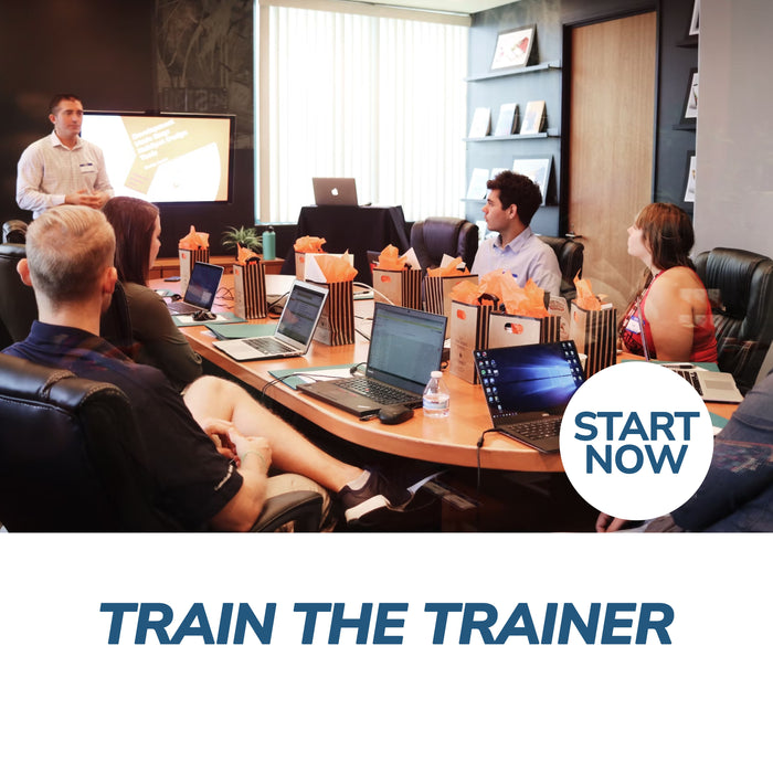 Train The Trainer Online Certificate Course