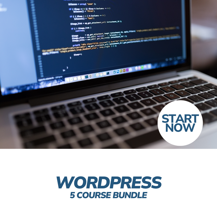 WordPress Online Bundle, 5 Certificate Courses