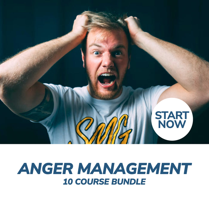 Ultimate Anger Management Online Bundle, 10 Certificate Courses