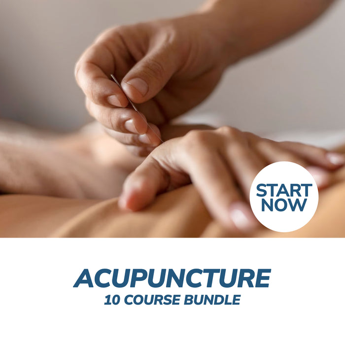 Ultimate Acupuncture Online Bundle, 10 Certificate Courses