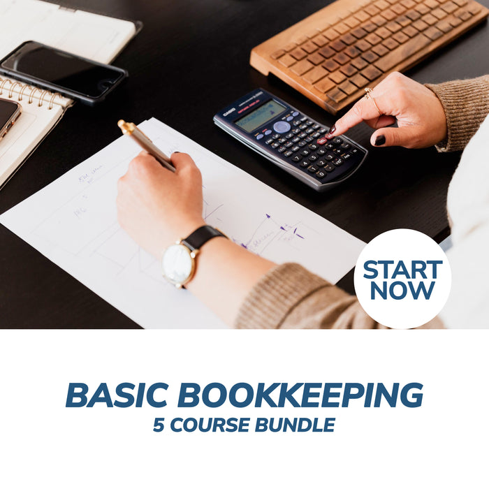 Bookkeeping Online Bundle, 5 Certificate Courses