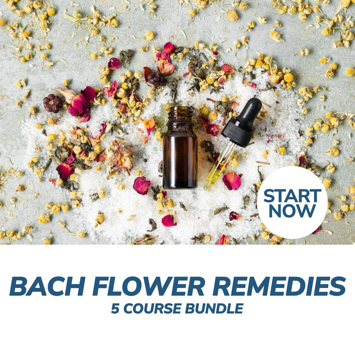 Bach Flower Remedies Online Bundle, 5 Certificate Courses