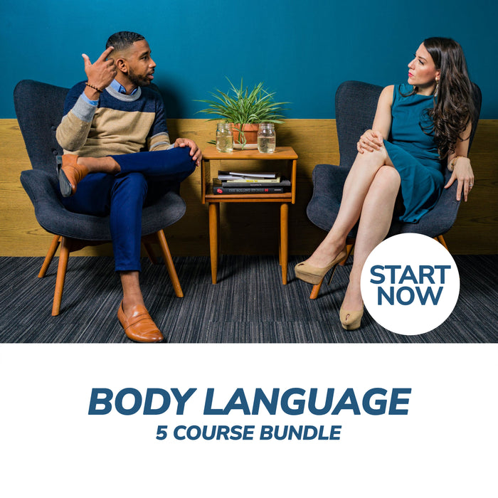 Body Language Basics Online Bundle, 5 Certificate Courses