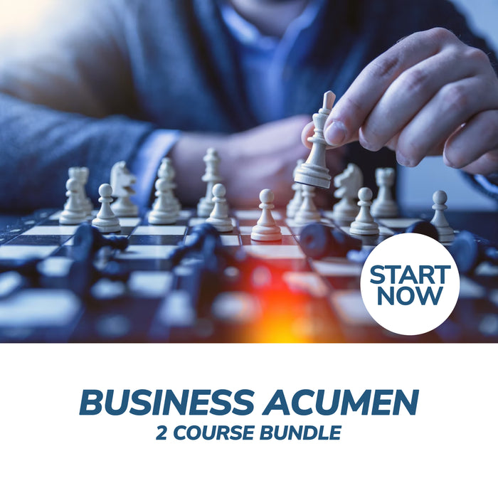 Business Acumen Online Bundle, 2 Certificate Courses