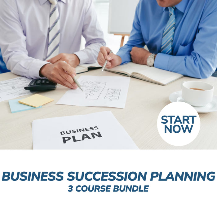 Business Succession Planning Online Bundle, 3 Certificate Courses