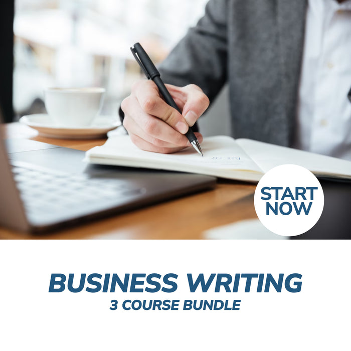 Business Writing Online Bundle, 3 Certificate Courses