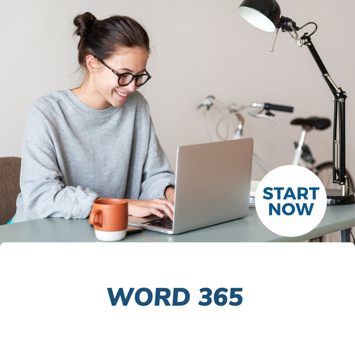 Word 365 Online Certificate Course