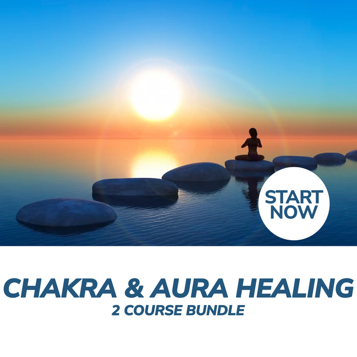 Chakra and Aura Healing Online Bundle, 2 Certificate Courses