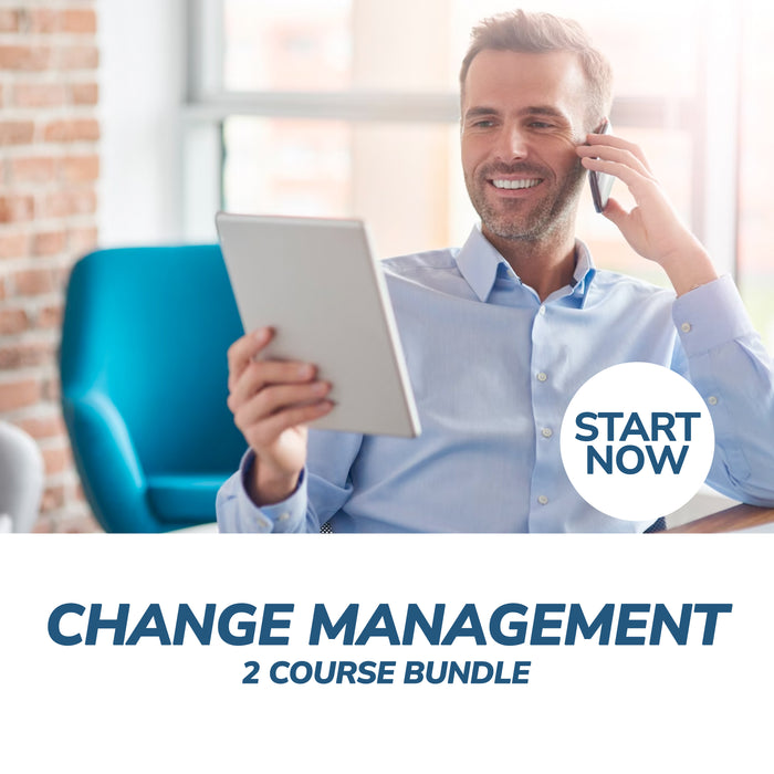 Change Management Online Bundle, 2 Certificate Courses