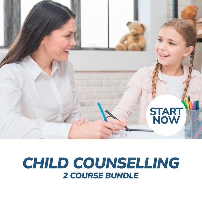 Child Counselling Online Bundle, 2 Certificate Courses