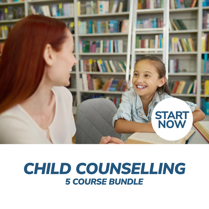 Child Counselling Online Bundle, 5 Certificate Courses