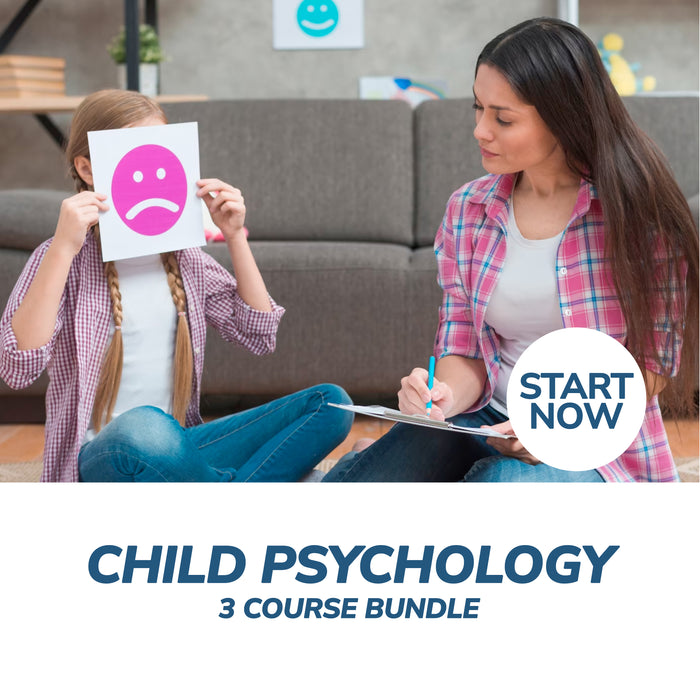 Child Psychology Online Bundle, 3 Certificate Courses