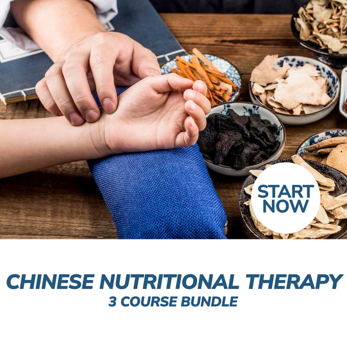 Chinese Nutritional Therapy Online Bundle, 3 Certificate Courses