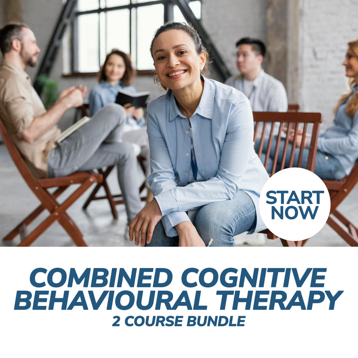 Combined Cognitive Behavioural Therapy (CBT) Online Bundle, 2 Certificate Courses