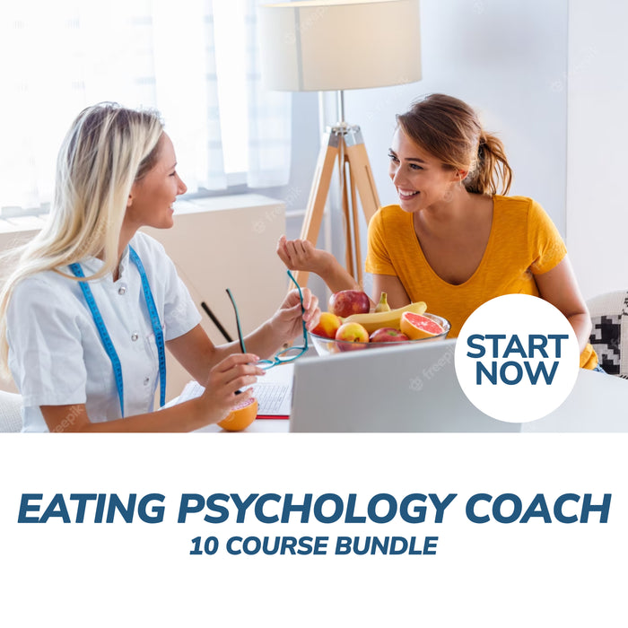 Ultimate Eating Psychology Coach Bundle, 10 Certificate Courses