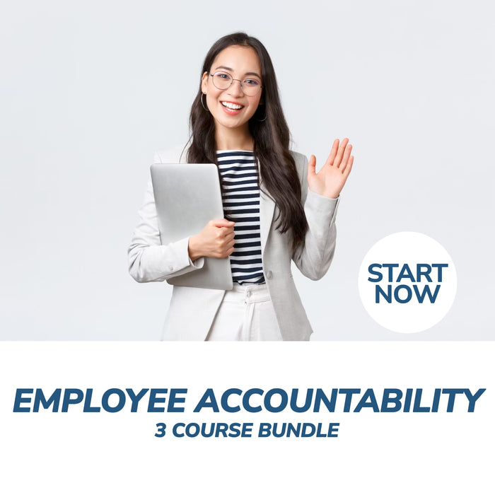 Employee Accountability Online Bundle, 3 Certificate Courses