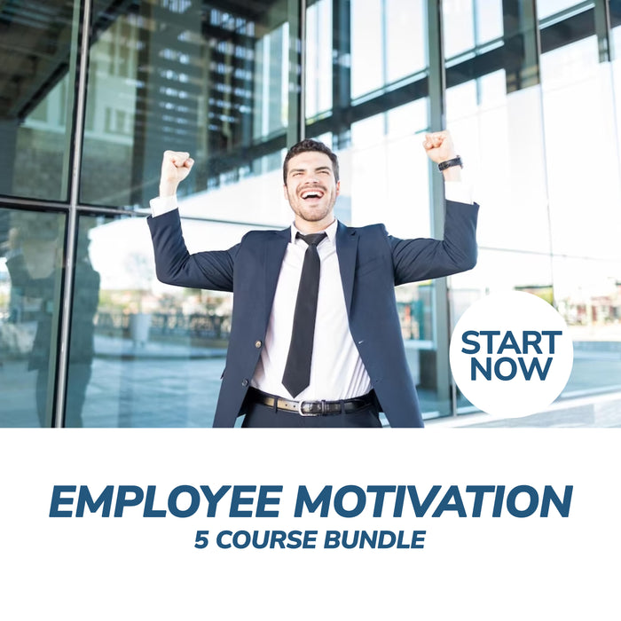 Employee Motivation Online Bundle, 5 Certificate Courses