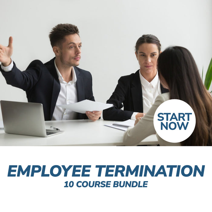 Ultimate Employee Termination Online Bundle, 10 Certificate Courses