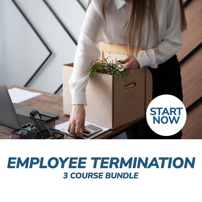 Employee Termination Online Bundle, 3 Certificate Courses