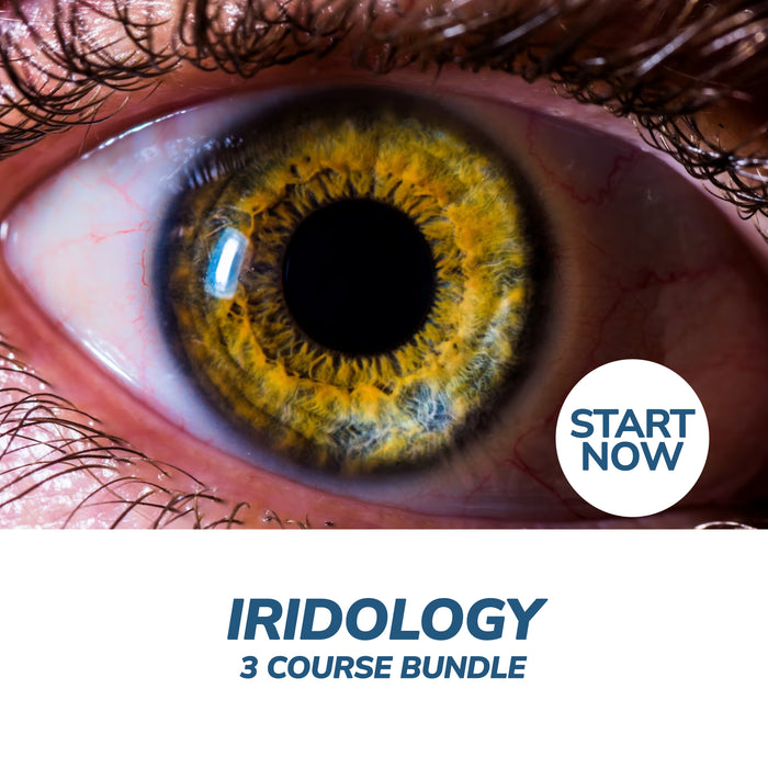 Iridology Online Bundle, 3 Certificate Courses