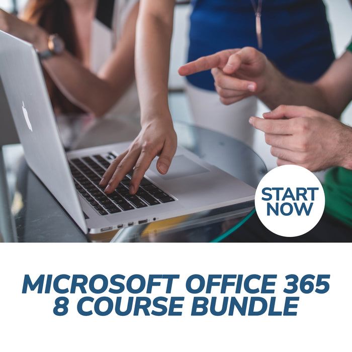 Microsoft Office 365 Online Bundle, 8 Certificate Courses
