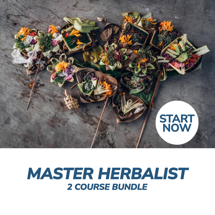 Master Herbalist Online Bundle, 2 Certificate Courses