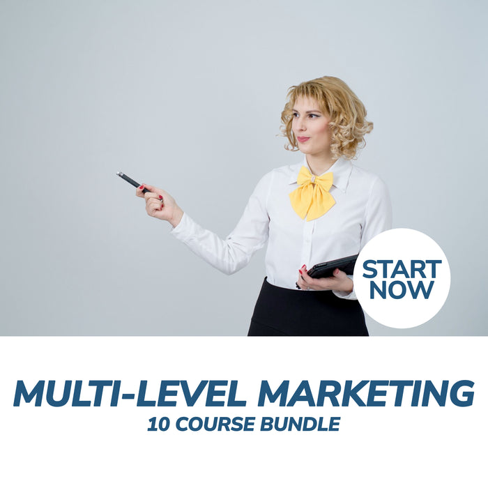 Ultimate Multi-Level Marketing Online Bundle, 10 Certificate Courses