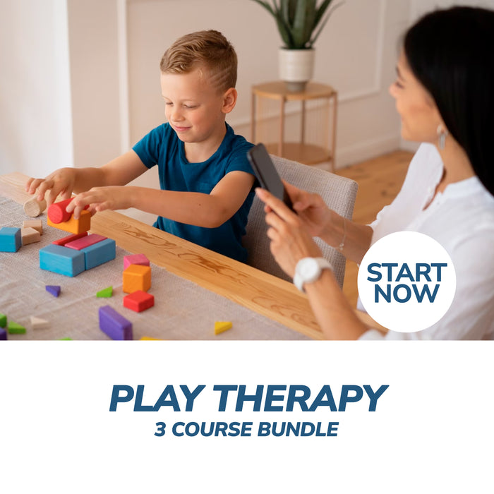 Play Therapy Online Bundle, 3 Certificate Courses