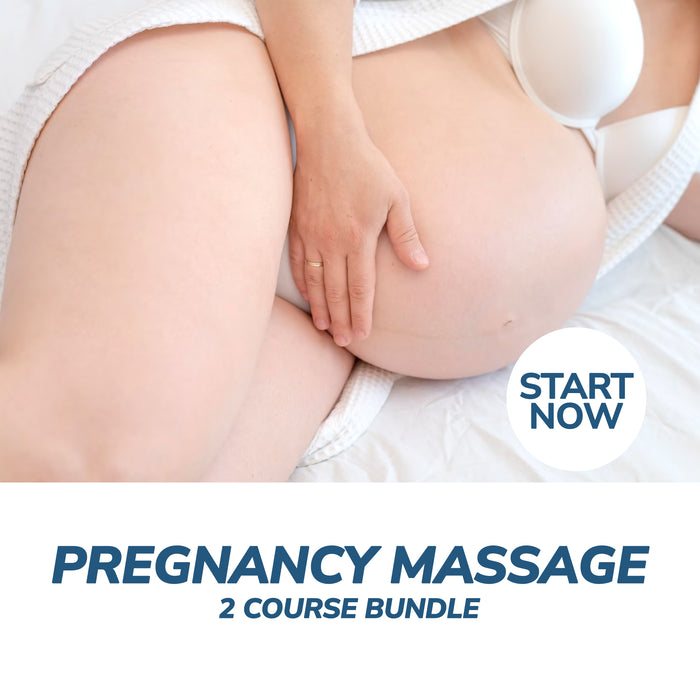 Pregnancy Massage Online Bundle, 2 Certificate Courses