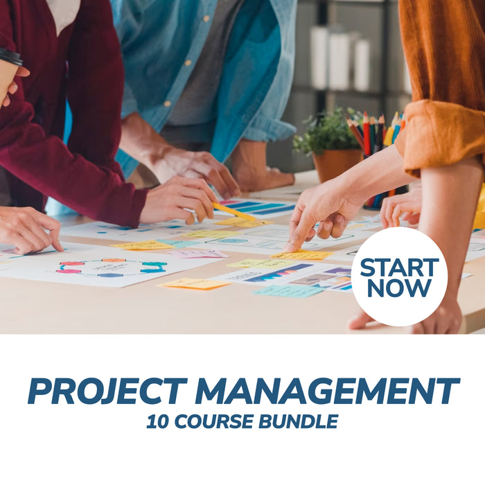 Ultimate Project Management Online Bundle, 10 Certificate Courses