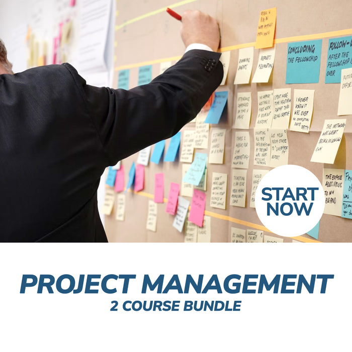 Project Management Online Bundle, 2 Certificate Courses