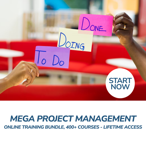 Mega Project Management Online Training Bundle, 400+ Courses - Lifetime Access