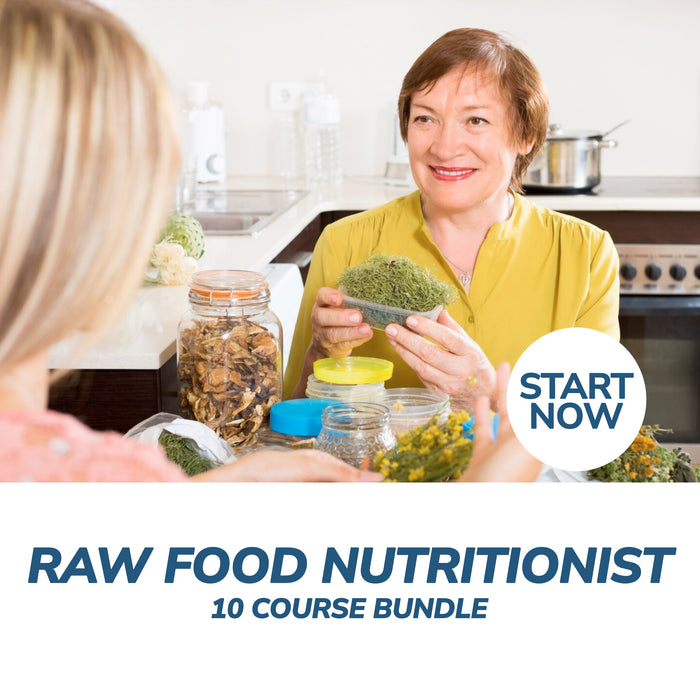 Ultimate Raw Food Nutritionist Online Bundle, 10 Certificate Courses
