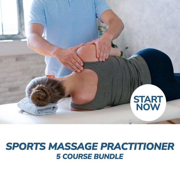 Sports Massage Practitioner Online Bundle, 5 Certificate Courses