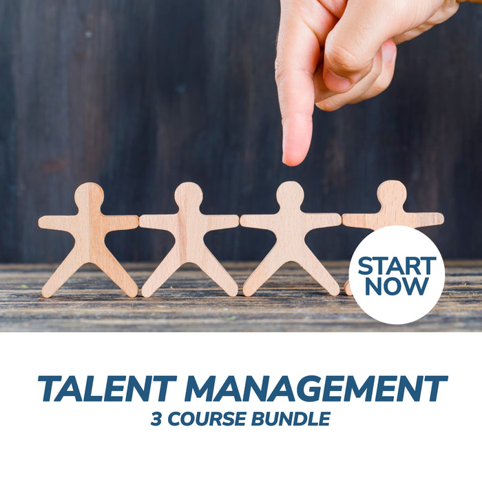 Talent Management Online Bundle, 3 Certificate Courses