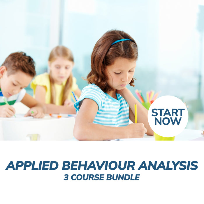 Applied Behaviour Analysis Online Bundle, 3 Certificate Courses