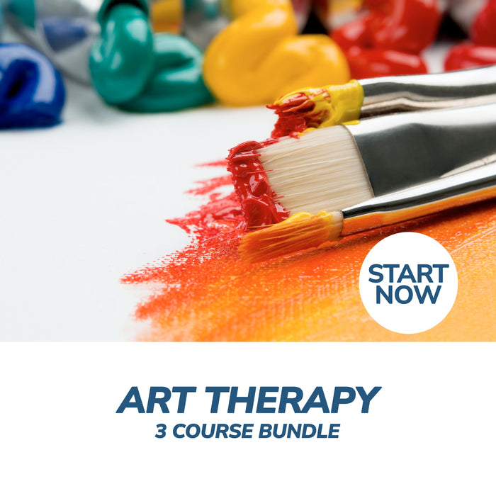 Art Therapy Online Bundle, 3 Certificate Courses