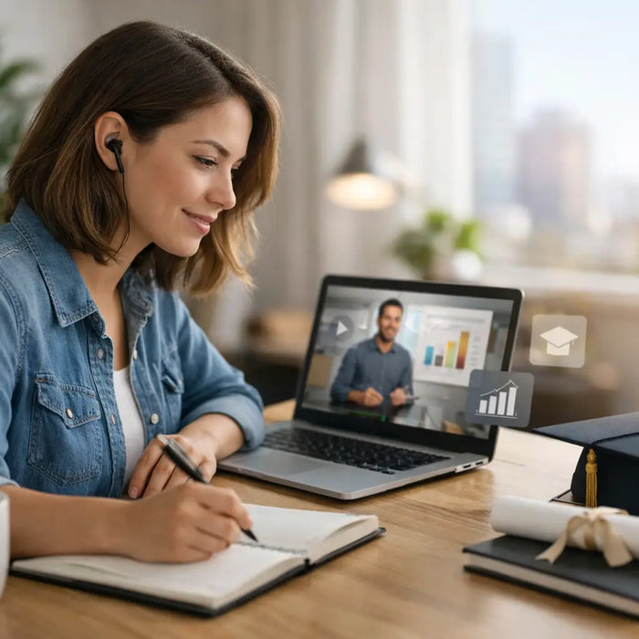 Online Learning for Career Growth Works