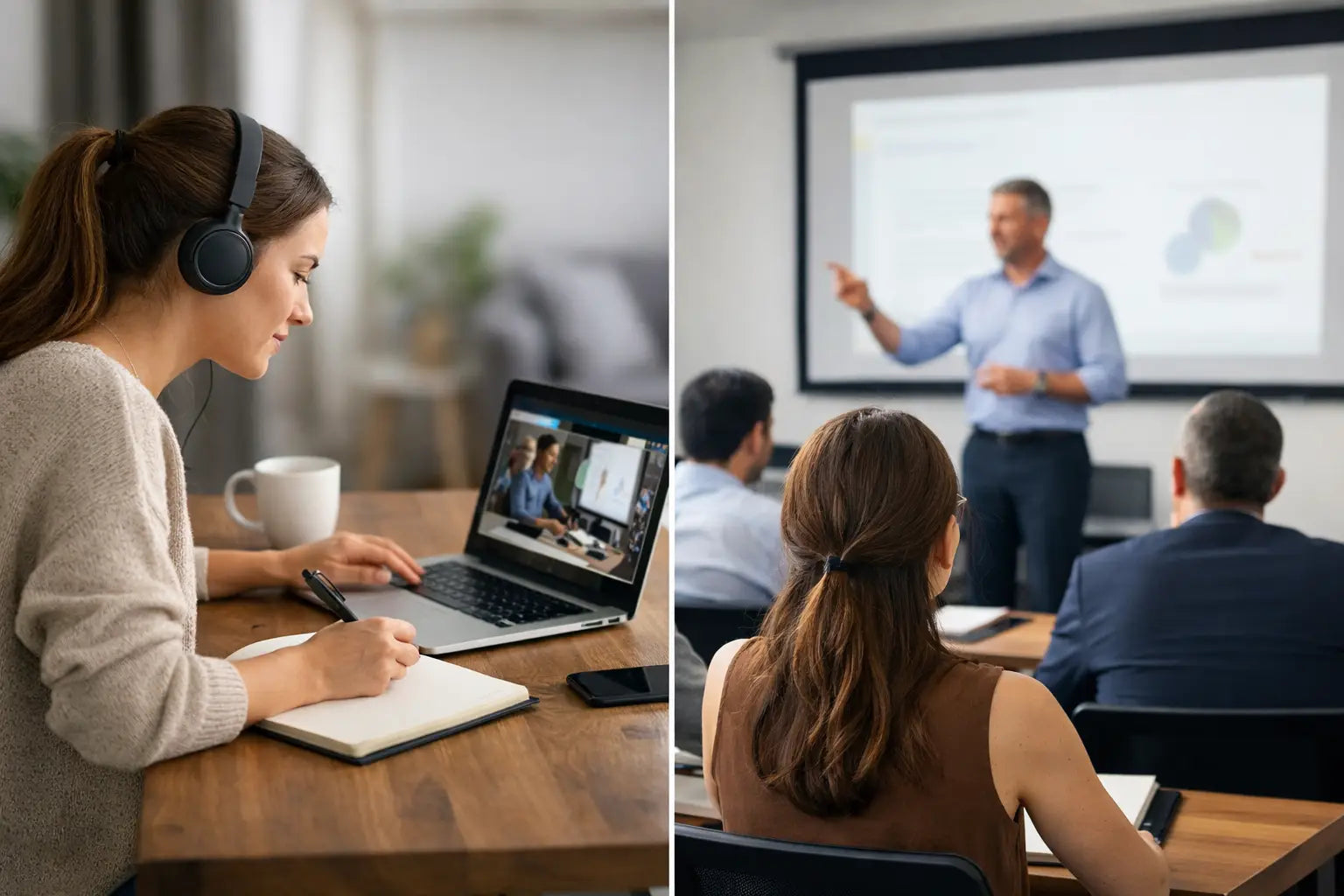 Self Paced Classes vs Live Training Compared