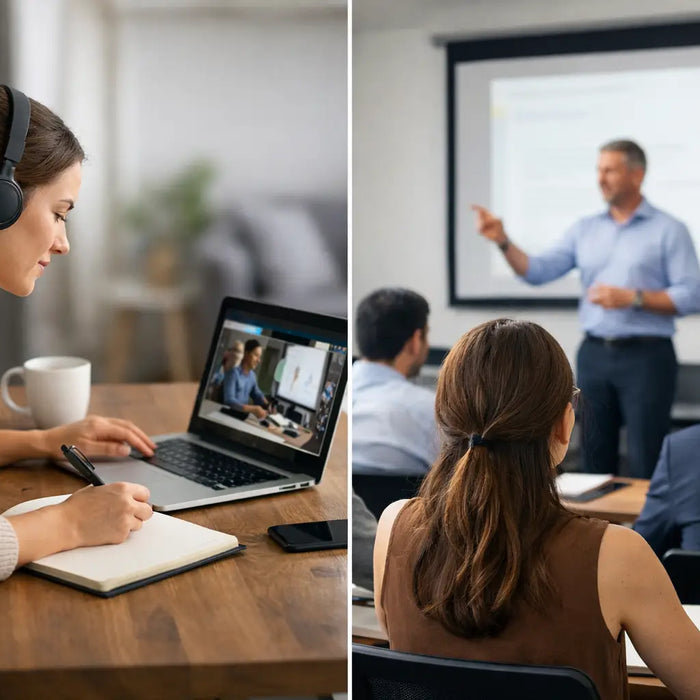 Self Paced Classes vs Live Training Compared