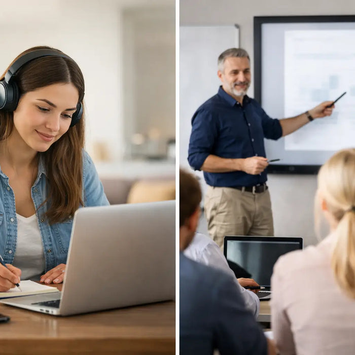 Self Paced vs Instructor Led: Which Fits You?