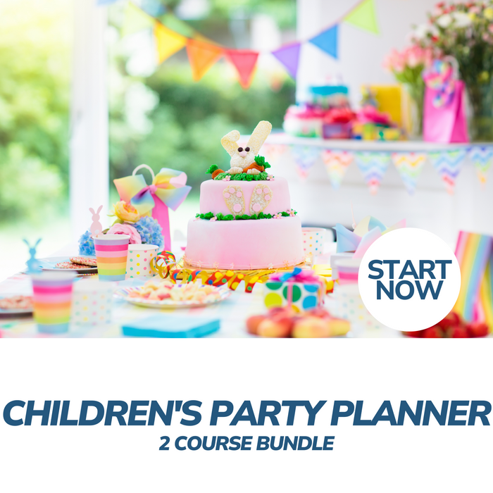 Children's Party Planner Online Bundle, 2 Certificate Courses
