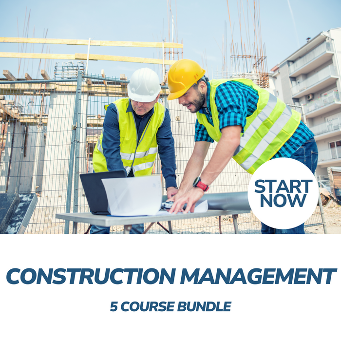 Construction Management Online Bundle, 5 Certificate Courses