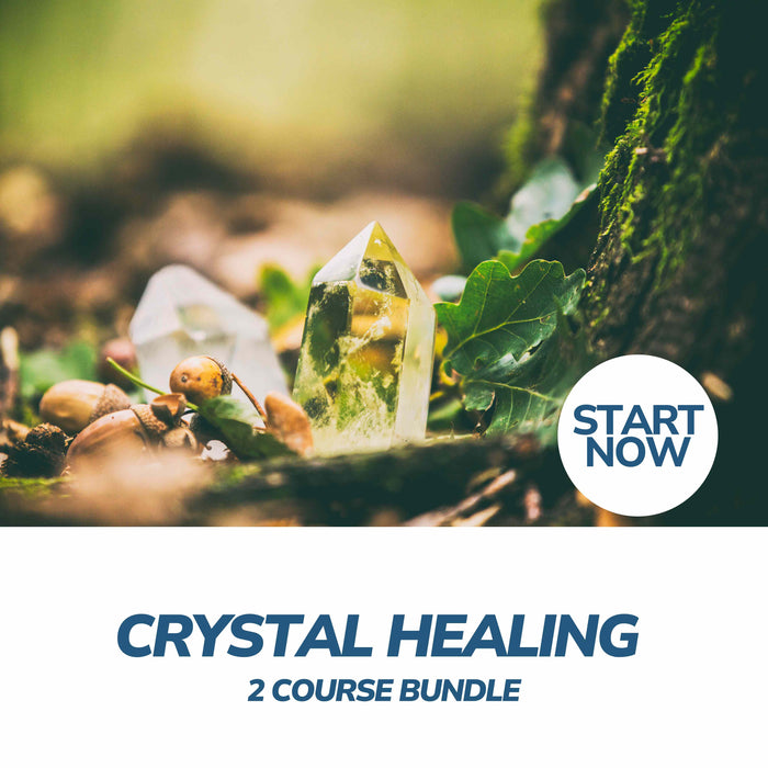Crystal Healing Online Bundle, 2 Certificate Courses