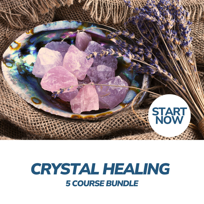 Crystal Healing Online Bundle, 5 Certificate Courses