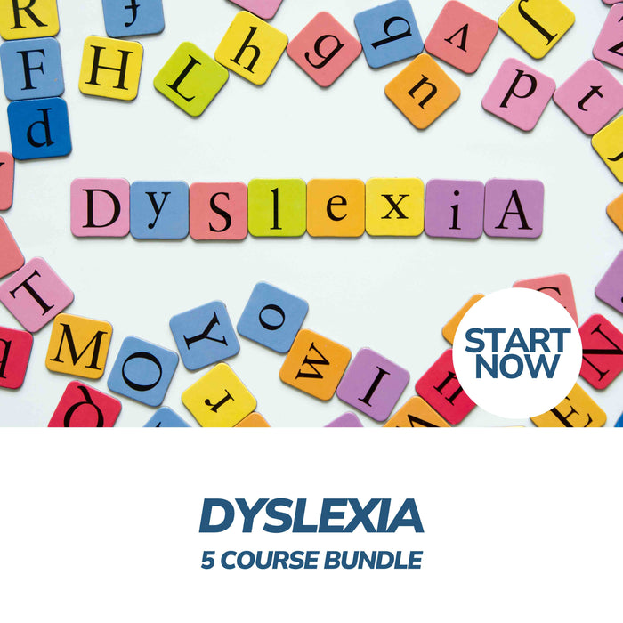 Dyslexia Online Bundle, 5 Certificate Courses