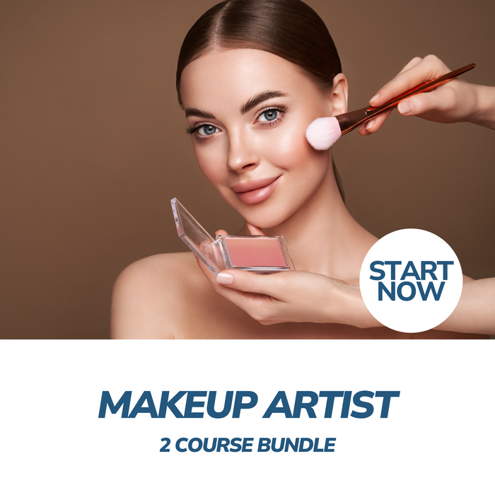 Makeup Artist Online Bundle, 2 Certificate Courses